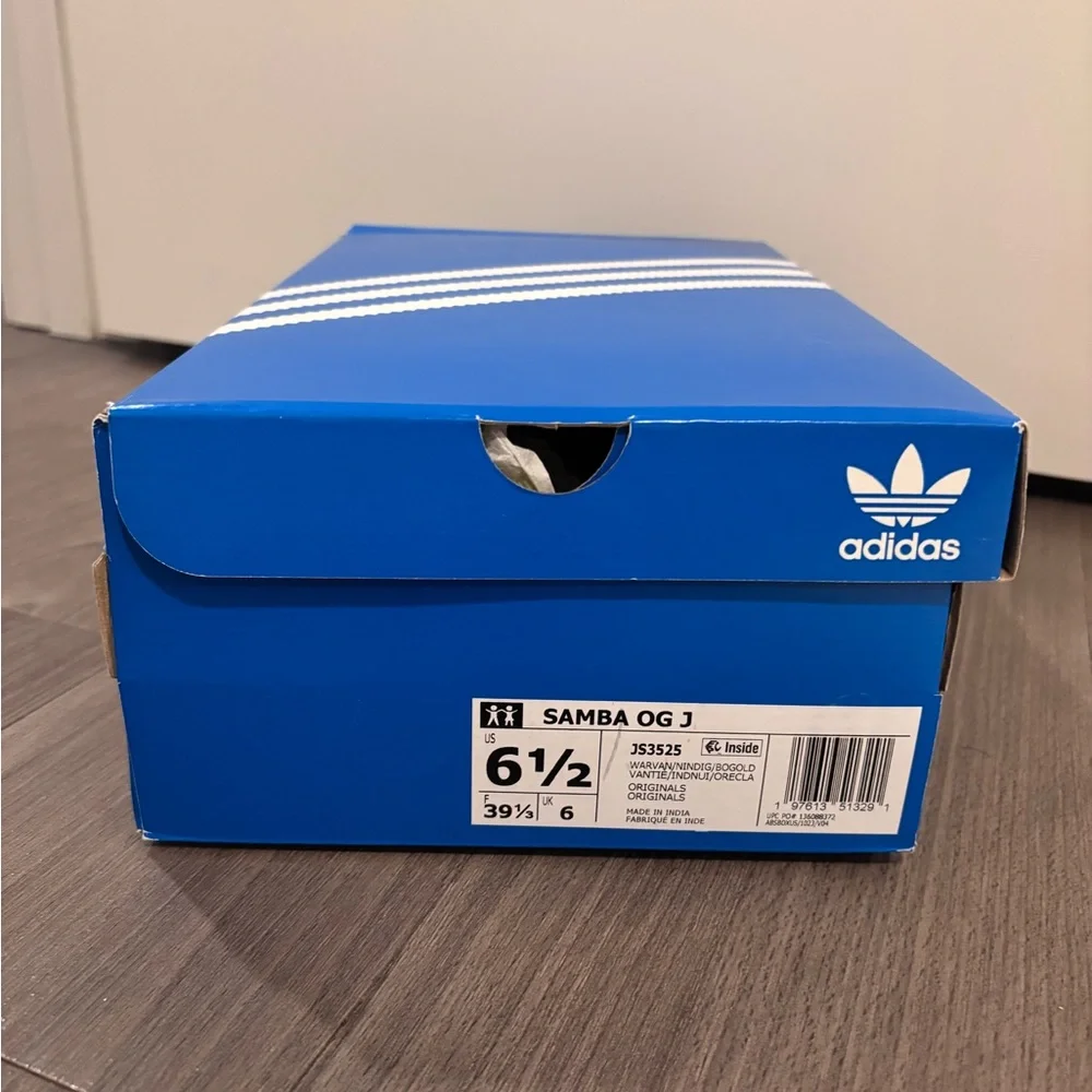 Adidas Samba OG J Vanilla Night Indigo - Picture 6 of 6